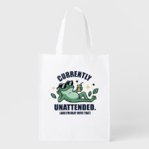 Currently Unattended Funny Frog Chill Sunglasses T