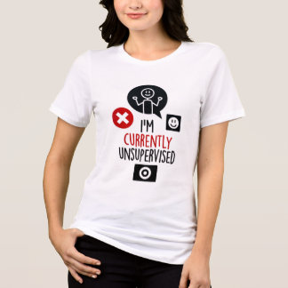 Currently Unsupervised women's T-shirt Tri-Blend Shirt
