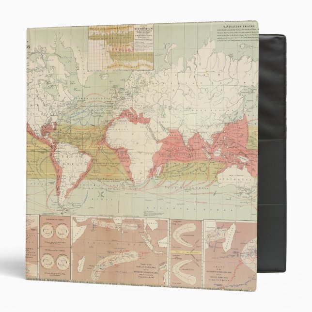 Currents of air 3 ring binder (Front/Inside)