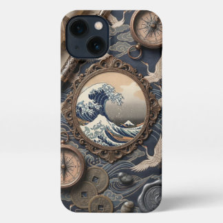 Currents of the Past: A Collector’s Legacy iPhone 13 Case
