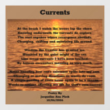 Currents Poetry Wall Decal