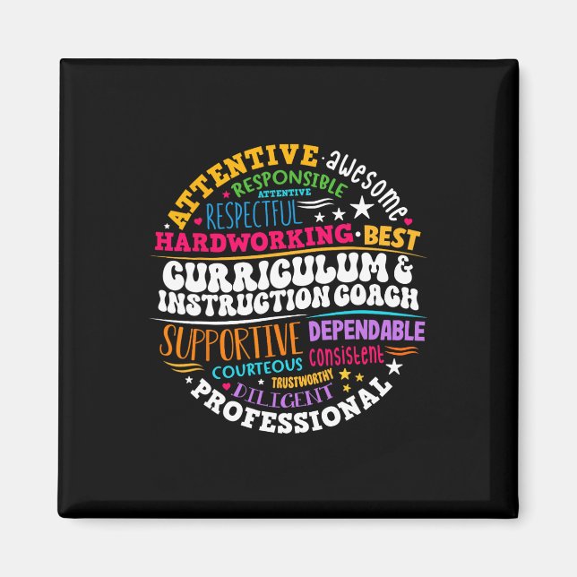 Curriculum And Instruction Coach Appreciation Week Magnet (Front)