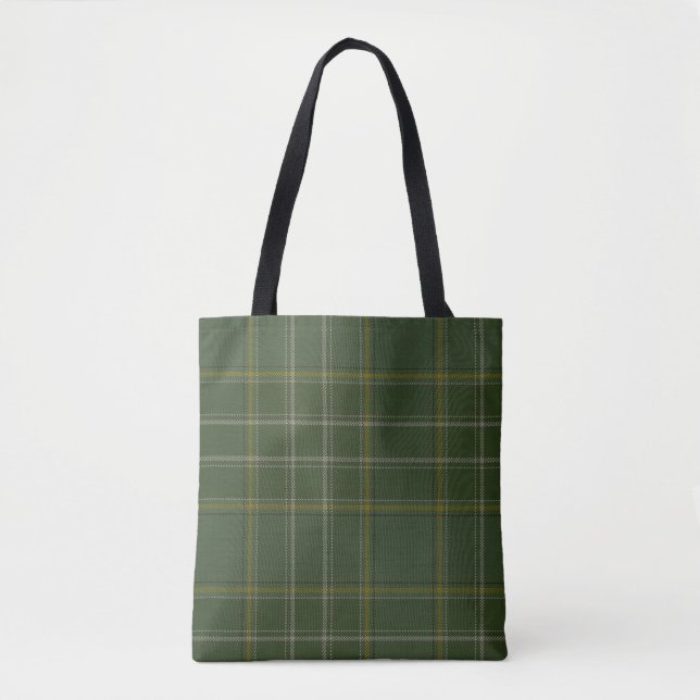 Currie Clan Tartan Tote Bag (Front)