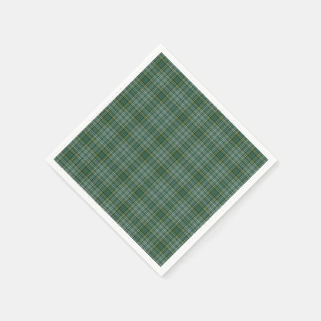 Currie Tartan Plaid Paper Napkins (Corner)