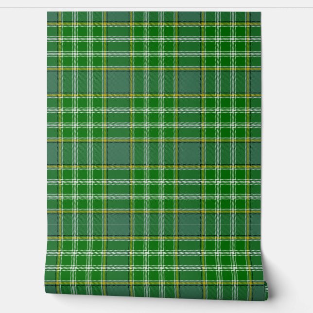 Currie Tartan Plaid Scottish Clan Wallpaper (Unrolling)