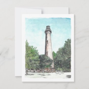 Currituck Beach Lighthouse Blank Note Card by Eclectic_Ramblings at Zazzle