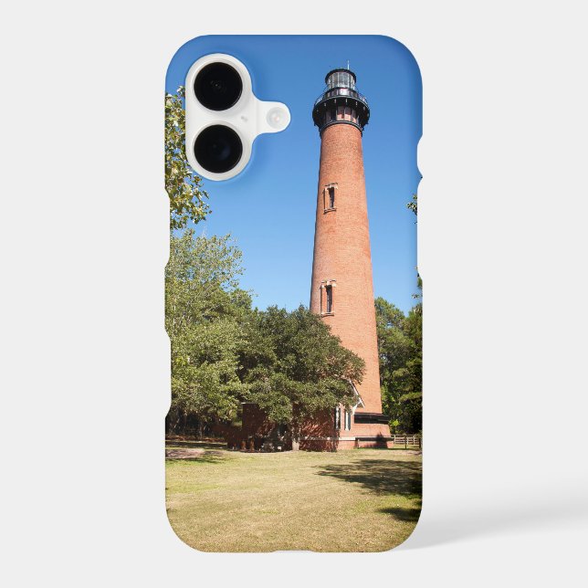 Currituck Beach Lighthouse Iphone Case (Back)