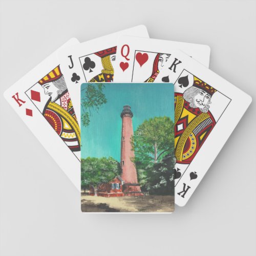 Currituck Beach Lighthouse Playing Cards