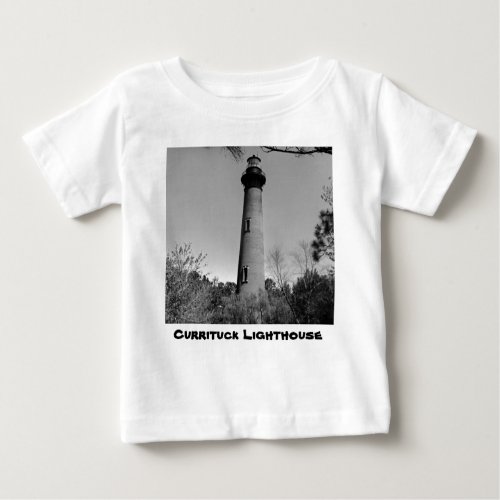 Currituck Lighthouse Baby T_Shirt