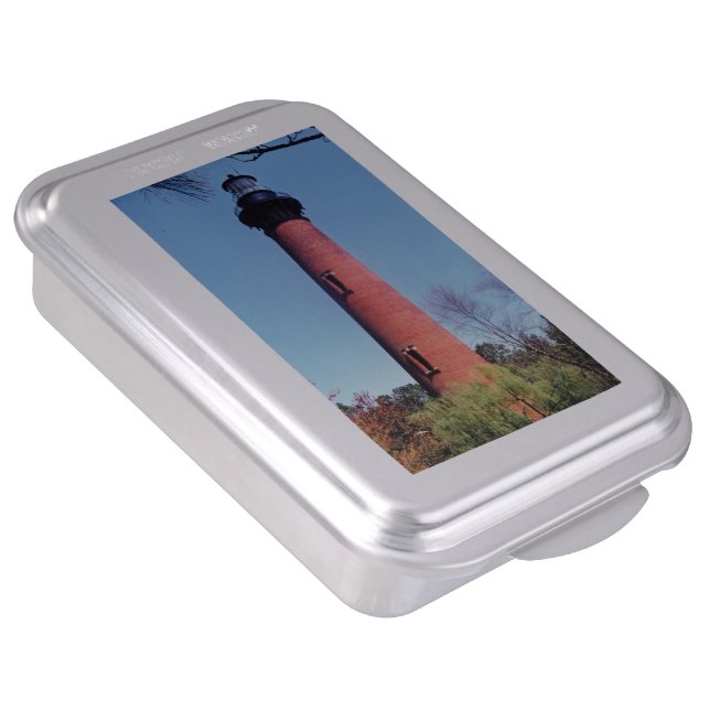 Currituck Lighthouse Cake Pan (Side)