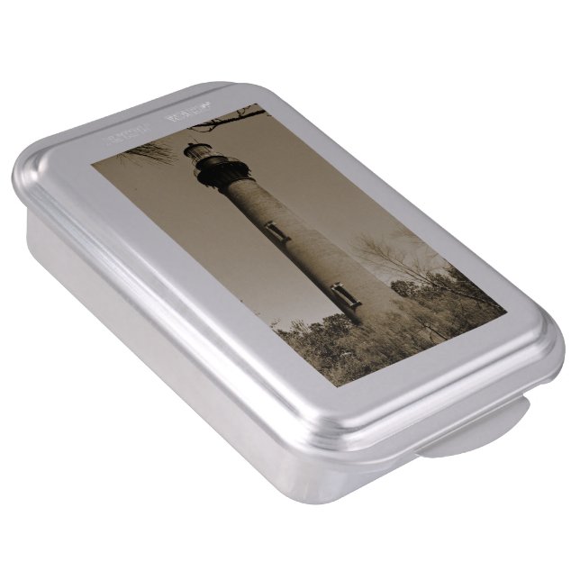 Currituck Lighthouse Cake Pan (Side)