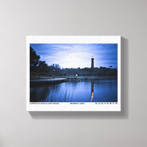 Currituck Lighthouse Canvas Print