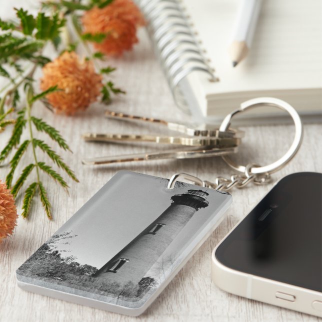 Currituck Lighthouse Keychain (Front Right)