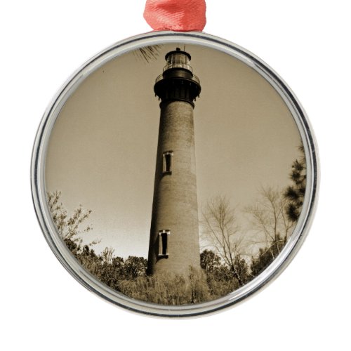 Currituck Lighthouse Metal Ornament