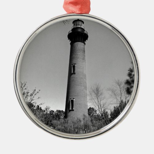 Currituck Lighthouse Metal Ornament