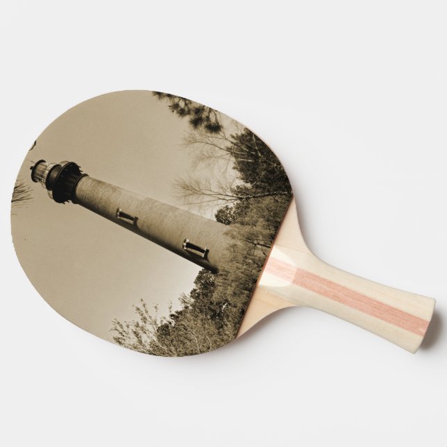 Currituck Lighthouse Ping-Pong Paddle (Side)