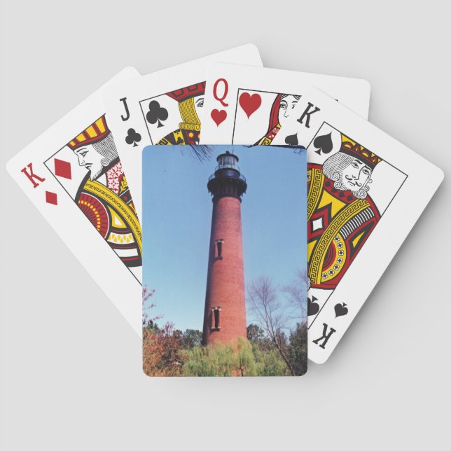 Currituck Lighthouse Poker Cards (Back)