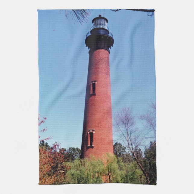 Currituck Lighthouse Towel (Vertical)