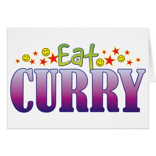 Curry Eat Cards (Front Horizontal)
