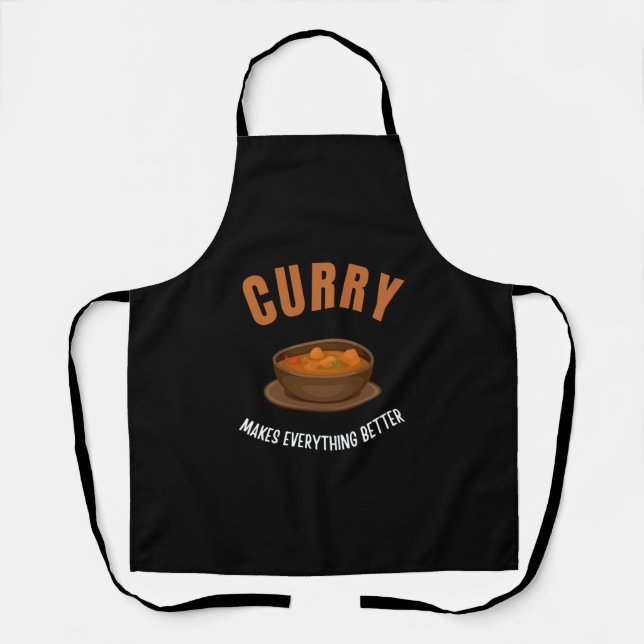 Curry makes everything better apron (Front)