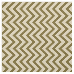Curry Spice Moods Chevrons Fabric