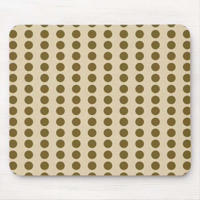 Curry Spice Moods Dots Mouse Pad (Front)