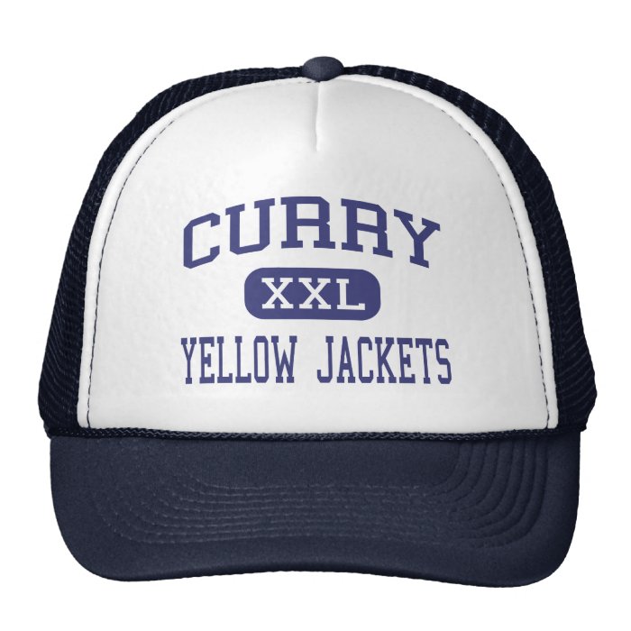 Curry   Yellow Jackets   High   Jasper Alabama Mesh Hats