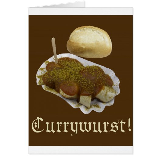 Currywurst Cards (Front)