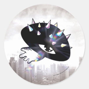 curse eye mushroom Sticker