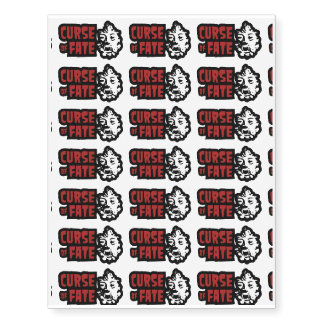 'Curse of Fate' Creature Movie Temporary Tattoos