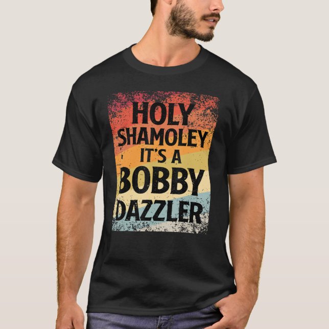 Curse of Mens Oak Island Holy Shamoley Bobby Dazzl T-Shirt (Front)
