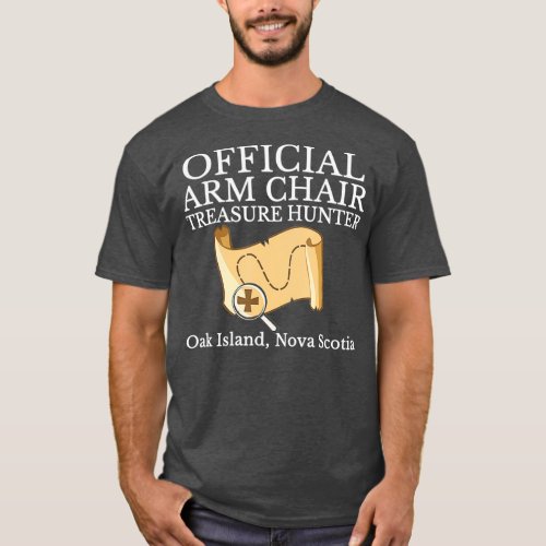 Curse of Oak Island Fan Funny Arm Chair Treasure T_Shirt