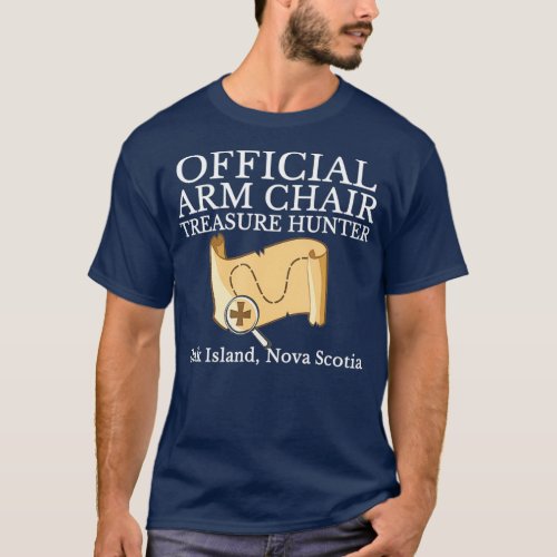Curse of Oak Island Watcher Gift Armchair Hunter T_Shirt