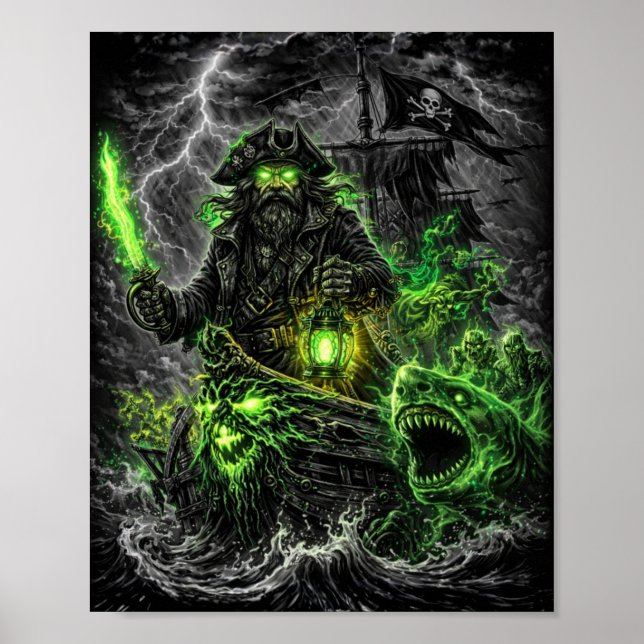 Curse of the Dead Pirate: Ghost Ship Rising Poster (Front)