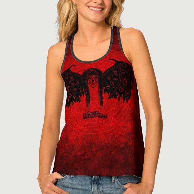 Curse of the Demon Amazing Demon Boy Tank Top (Front)