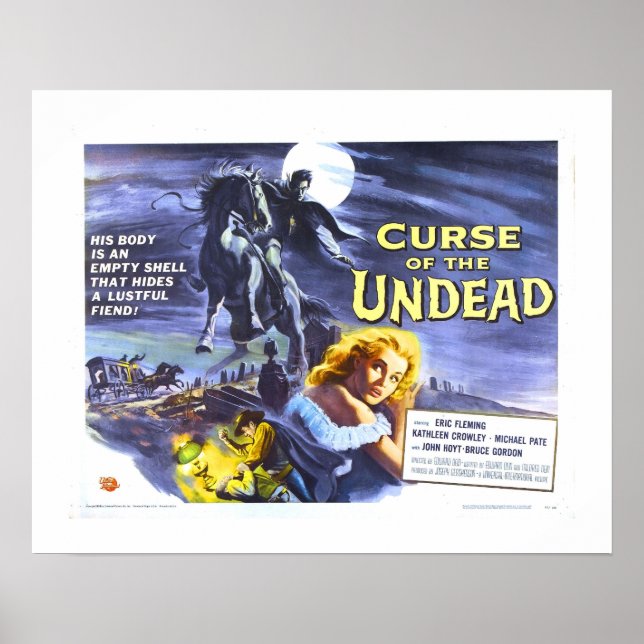Curse of the Undead Poster (Front)