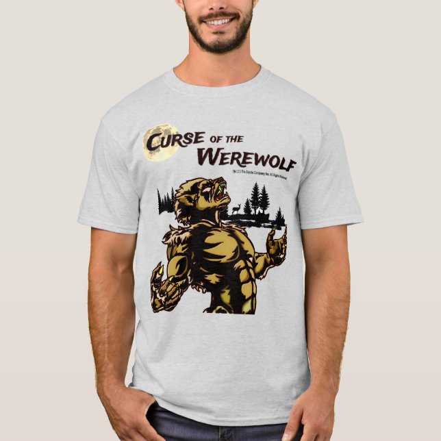 "Curse of the Werewolf" Graphic T-Shirt (Front)