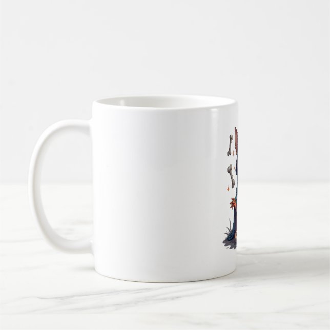 Cursed Chihuahua Ritual Dog Coffee Mug (Left)