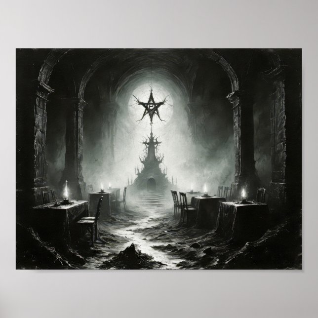 Cursed Church of Evil Poster (Front)