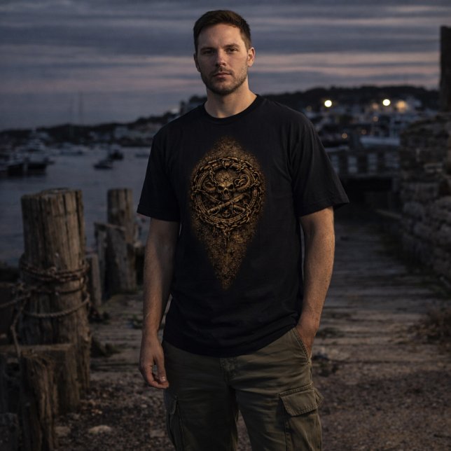 Cursed Coin Pirate Sigil T-Shirt (Creator Uploaded)