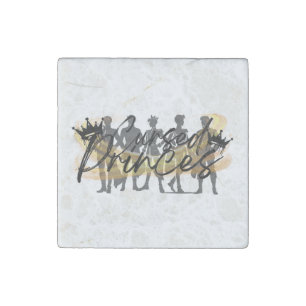 Cursed Princes  Stone Magnet