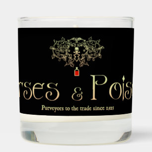 Curses and Poisons Scented Candle