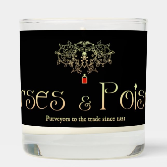 Curses and Poisons  Scented Candle (Right)