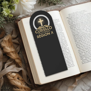 Cursillo Radiant Cross on Hill Diocese & Region Bookmarks