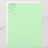 Cursive Letterhead (Front/Back)