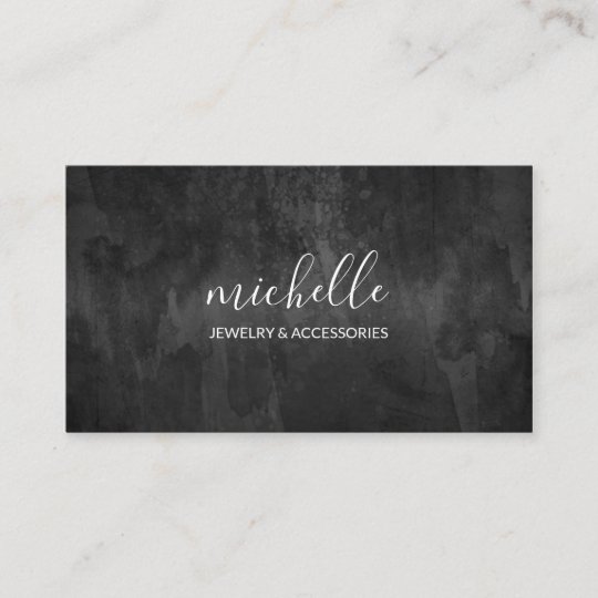 Cursive Sophisticated Business Card | Zazzle.com