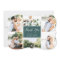 Cursive | Wedding Photo Flat Thank You Card