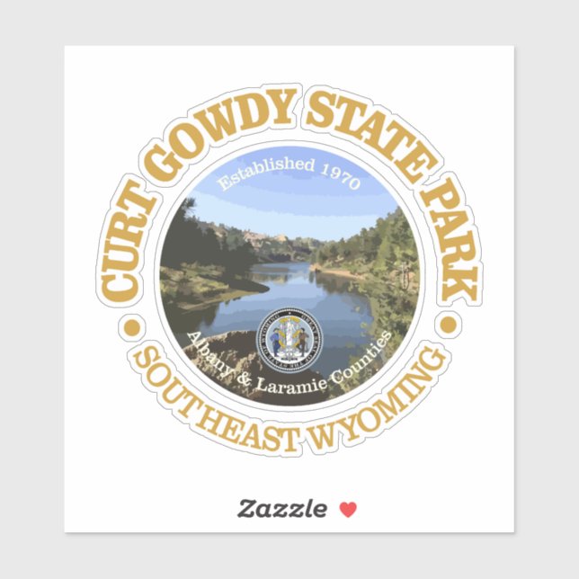 Curt Gowdy SP Sticker (Sheet)