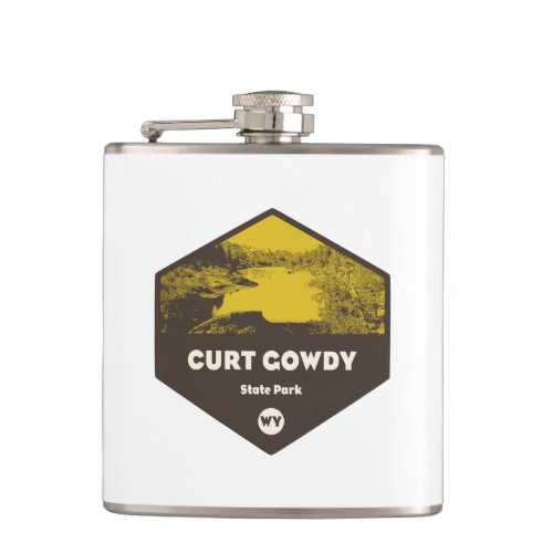 Curt Gowdy State Park Wyoming Flask
