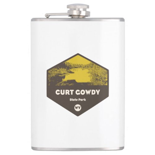 Curt Gowdy State Park Wyoming Flask